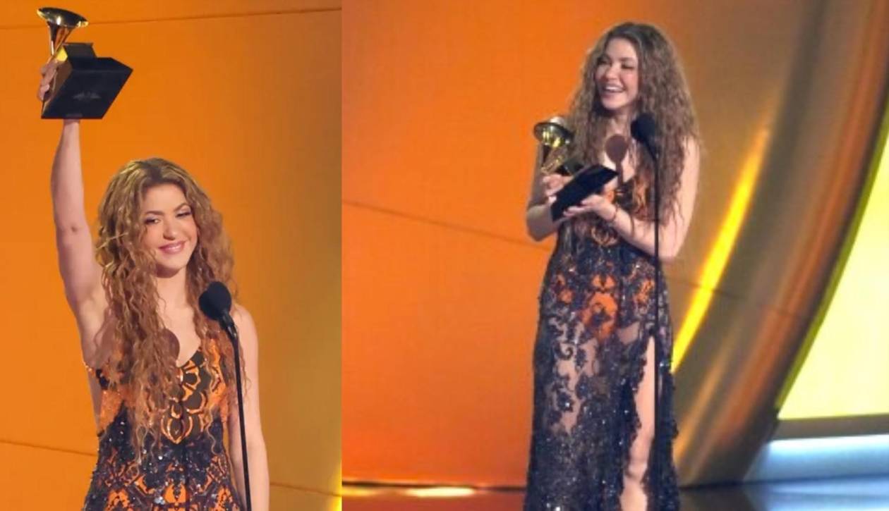 Shakira dedica a los inmigrantes en EE.UU. su Grammy a “Mejor álbum de pop latino”