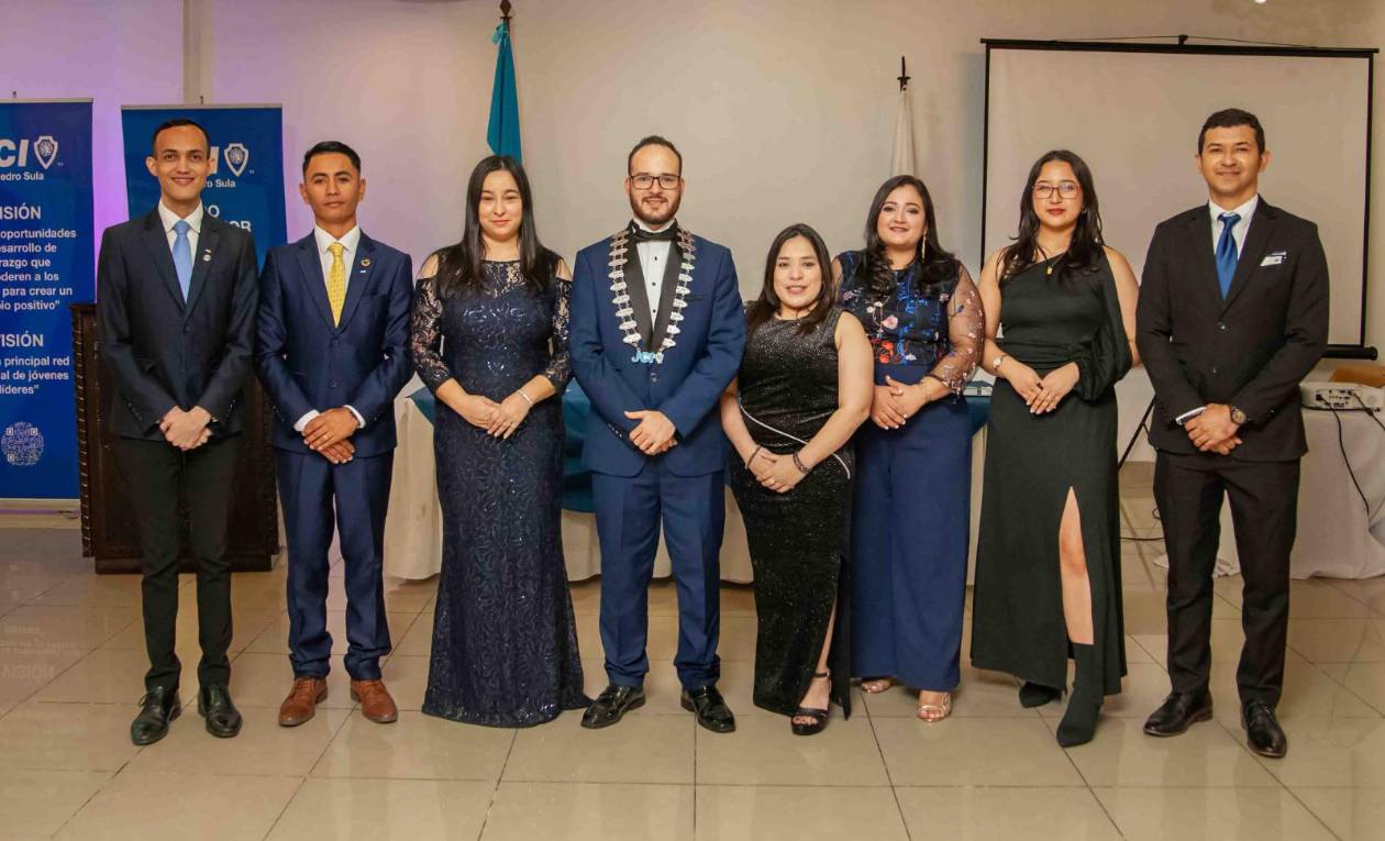 JCI de San Pedro Sula celebra toma de posesión 2025