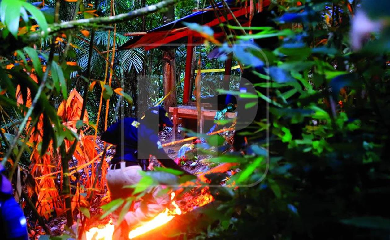 Olancho: cocaína líquida trasladan de narcolaboratorios