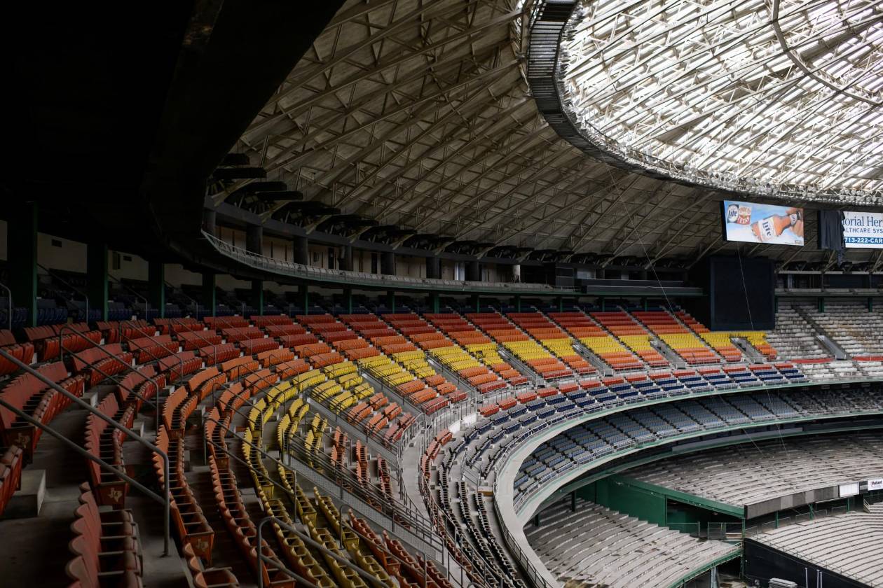 Astrodome, el primer estadio con domo de EEUU queda en el olvido