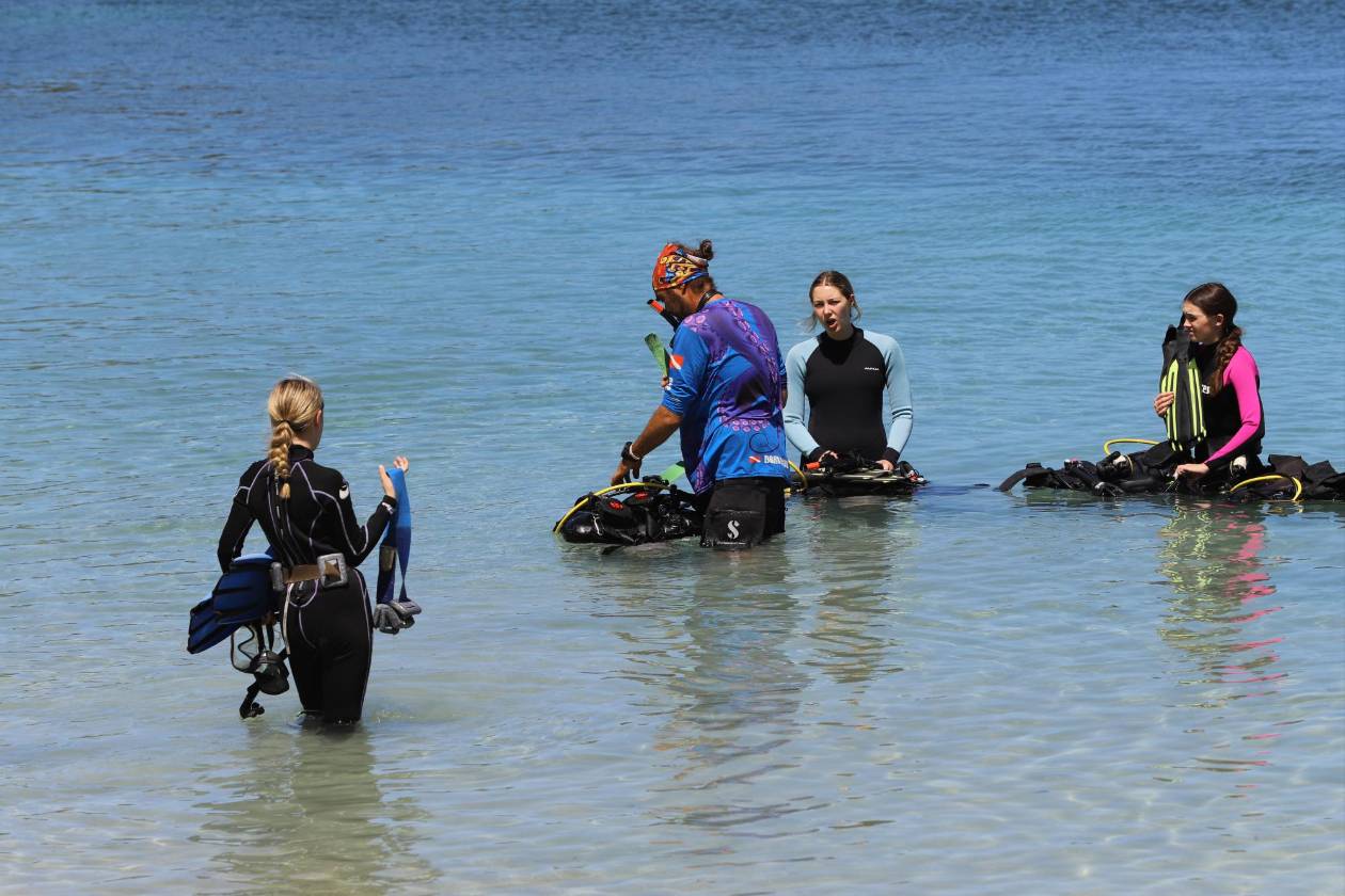 El buceo turístico y de aprendizaje toma gran auge en la paradisiaca Roatán