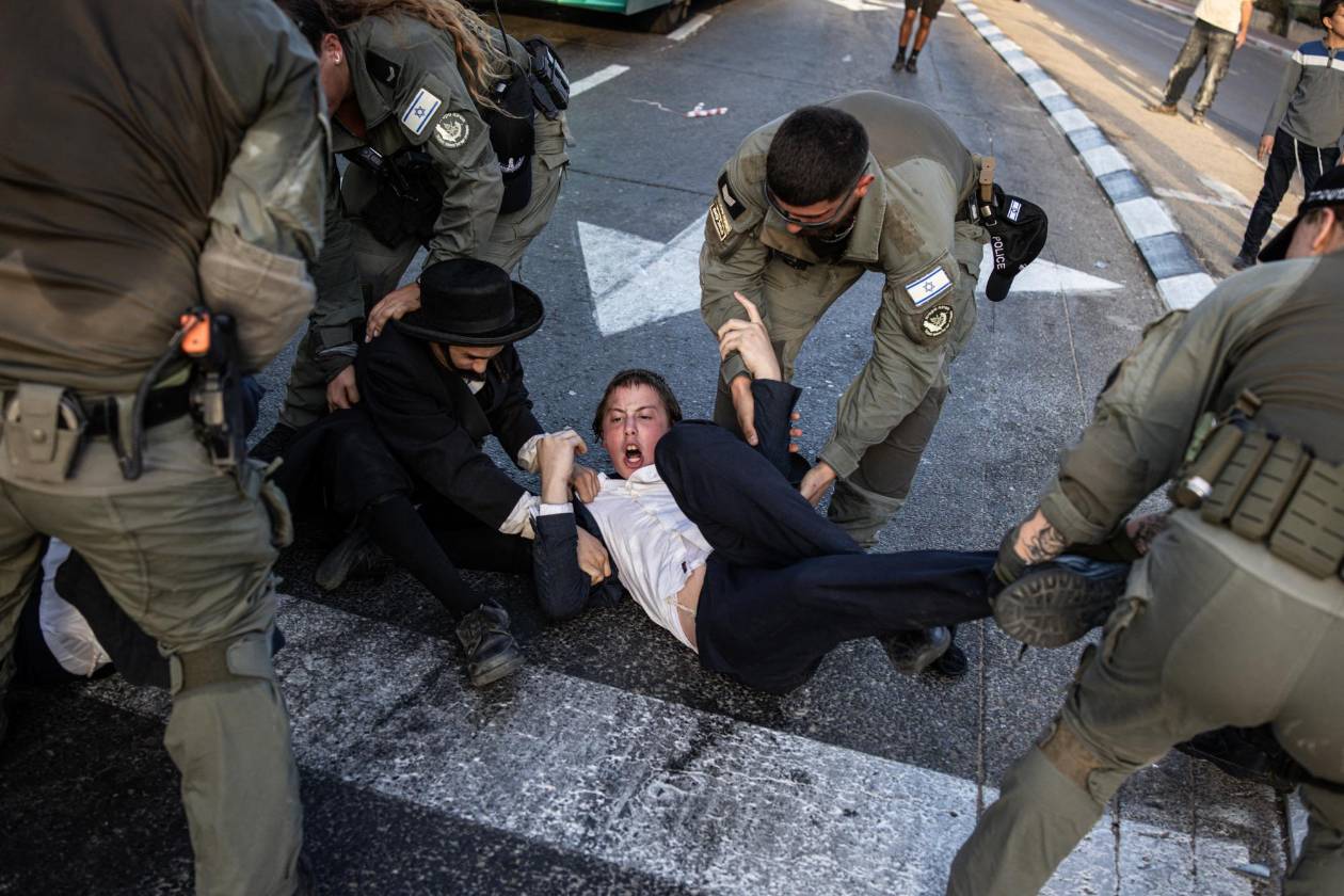 Los israelíes ultraortodoxos se resisten a combatir en la guerra en Gaza