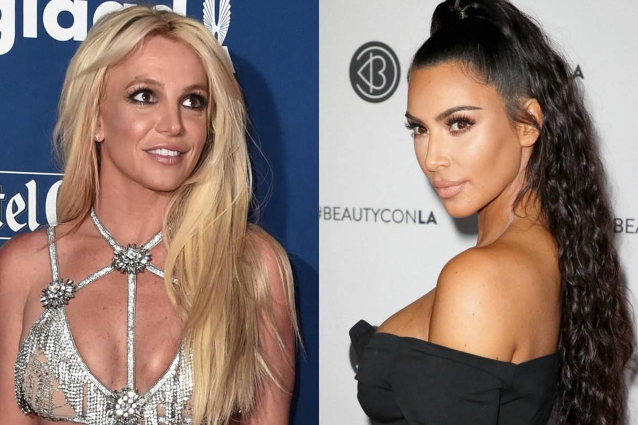Britney Spears reaparece en una fiesta con Kim Kardashian