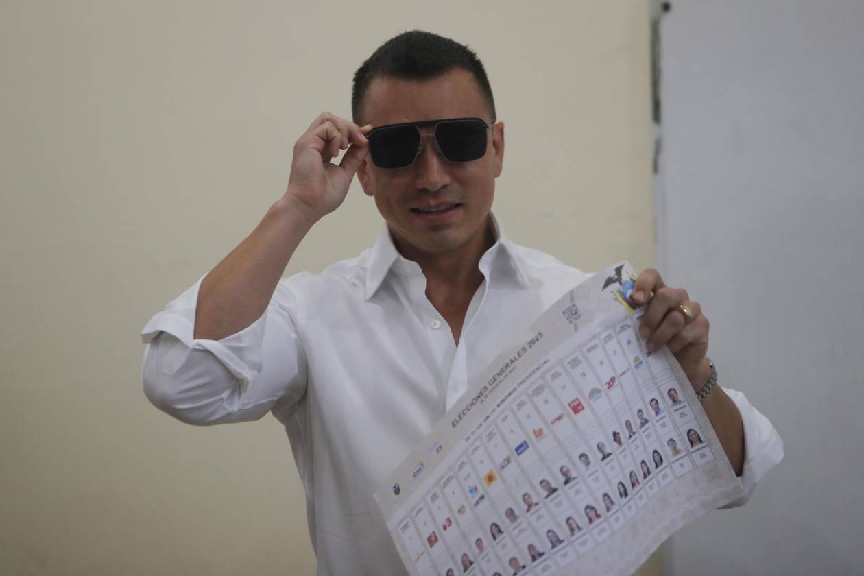 Daniel Noboa, el presidente impredecible y de mano dura que busca la reelección