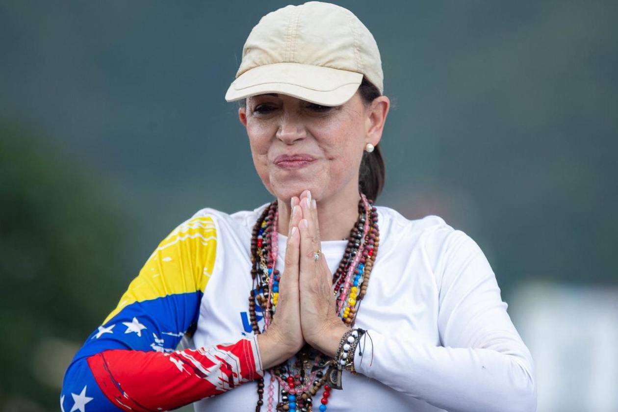 Machado salió de Venezuela en barco, según The Wall Street Journal