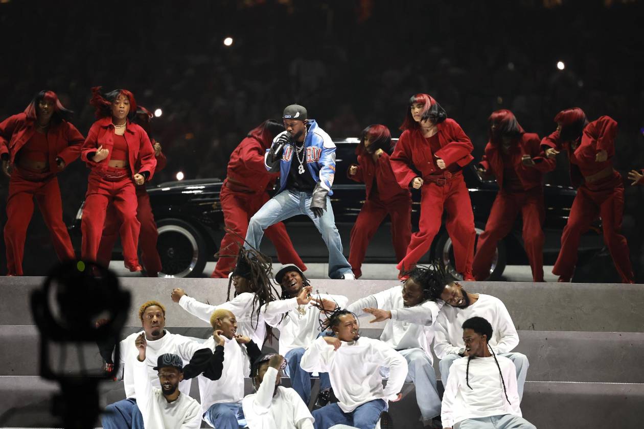 Show de Kendrick Lamar en el Super Bowl es el más visto de la historia