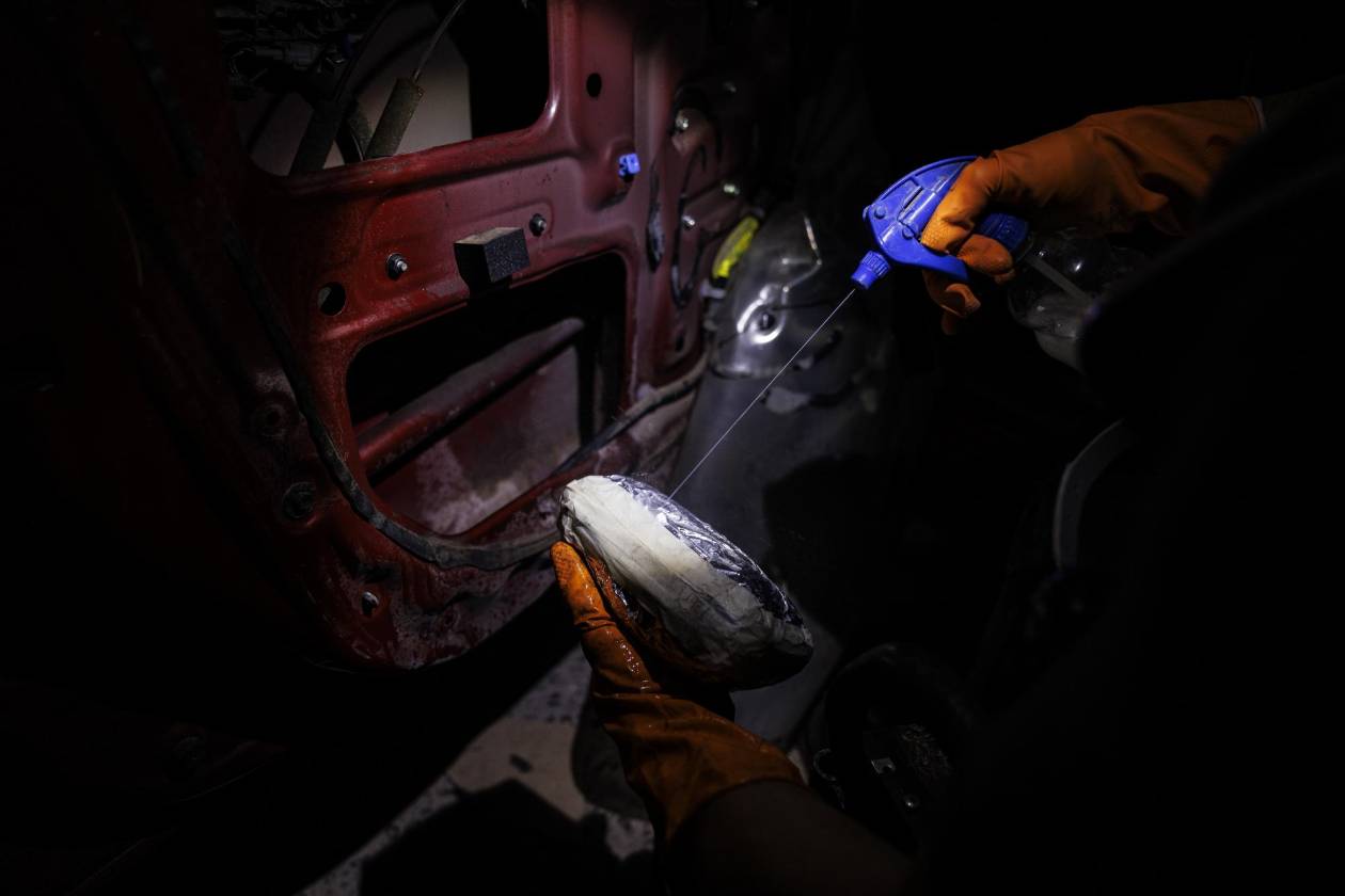 Así es cómo se cuela el fentanilo a Estados Unidos