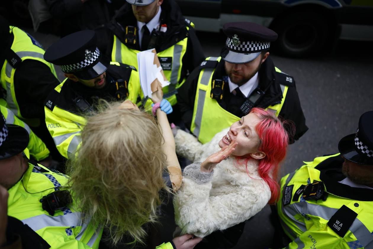 Londres: detienen a decenas de personas por respaldo a Palestina