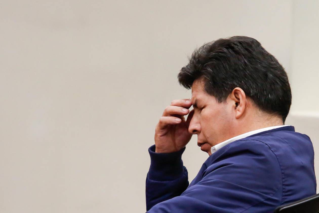 A la cárcel expresidente de Perú Pedro Castillo por intentar golpe de Estado