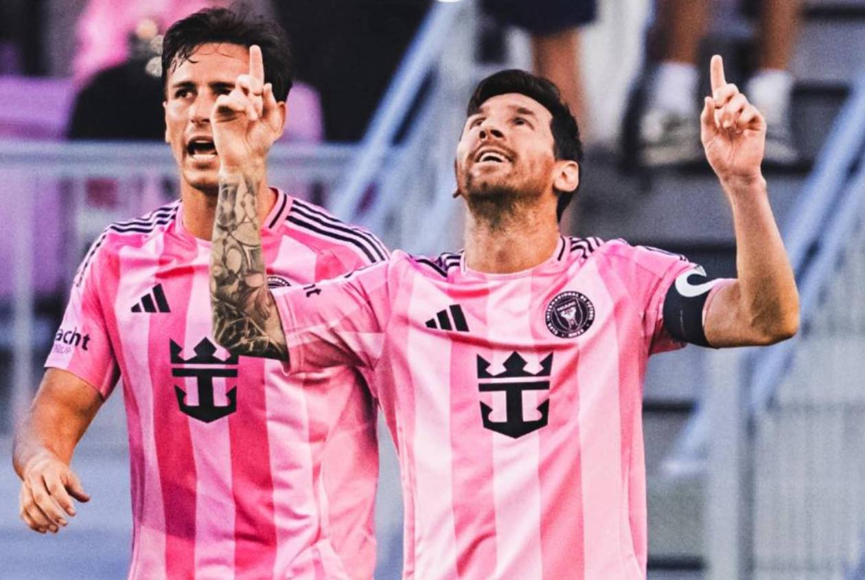 Messi se luce con otro doblete y se acerca a Cristiano Ronaldo: Dos golazos impresionantes