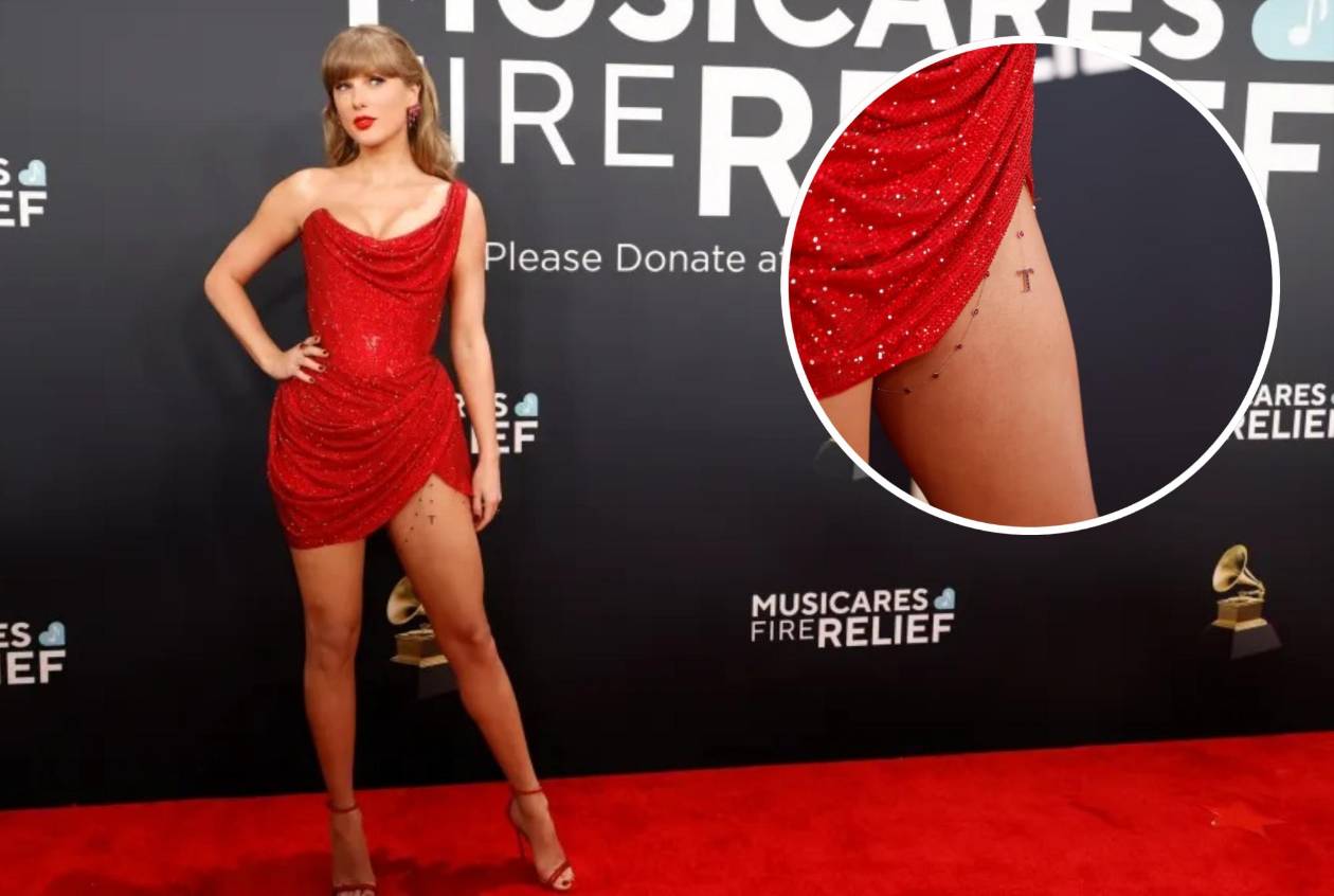 Grammys 2025: El sensual detalle en el outfit de Taylor Swift alusivo a su novio