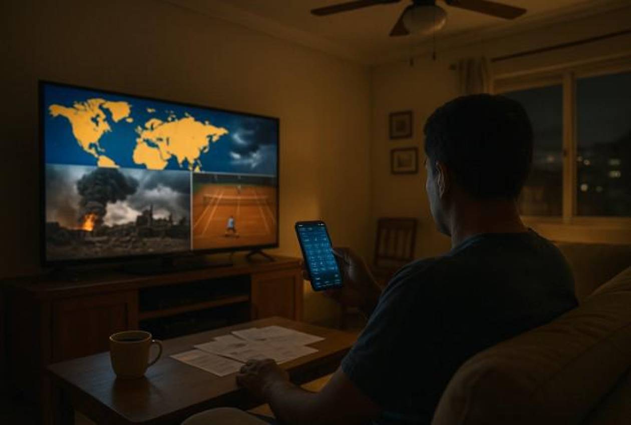 La vida bajo oleadas lejanas: cuando el mundo se mete en la casa