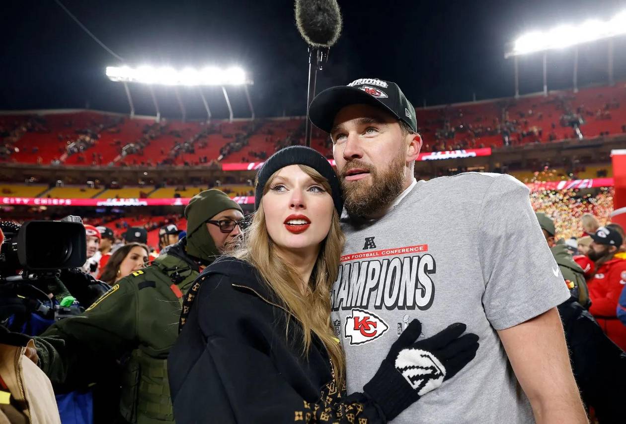 El padre de Travis Kelce asegura que la 'felicidad' de su hijo es Taylor Swift