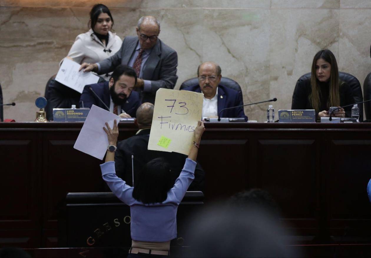 Redondo bloquea moción de la oposición para discutir extradición