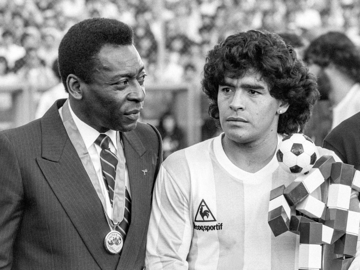 Pelé y Maradona: así era la relación entre ambas leyendas del fútbol