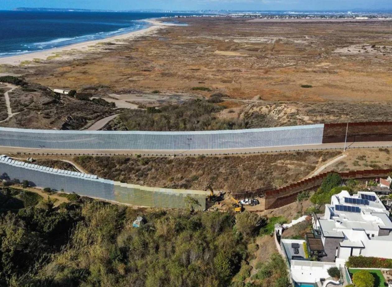 Estados Unidos añadirá más de 10 kilómetros a su muro fronterizo con México