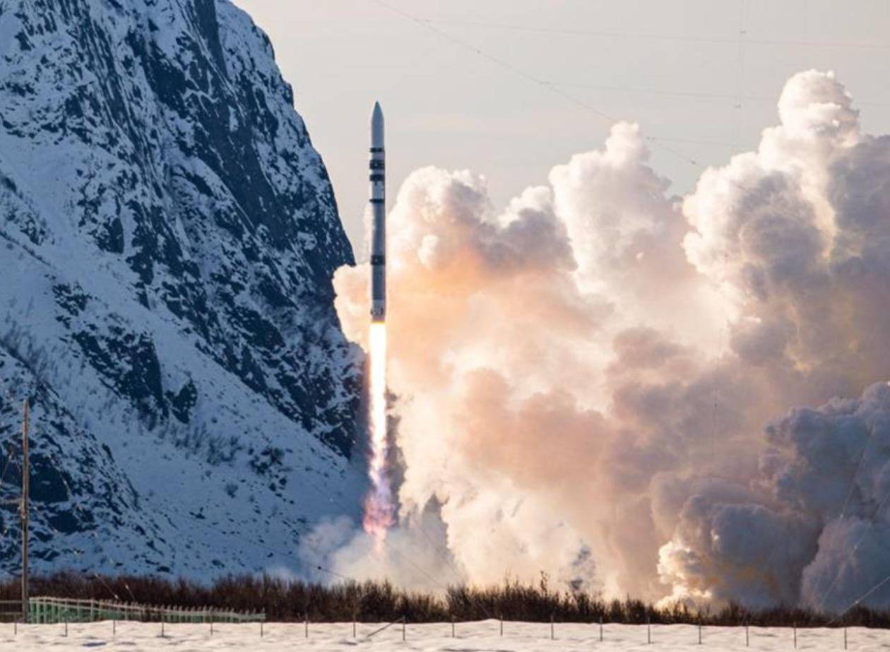 El cohete alemán “Spectrum” se estrella poco después de despegar