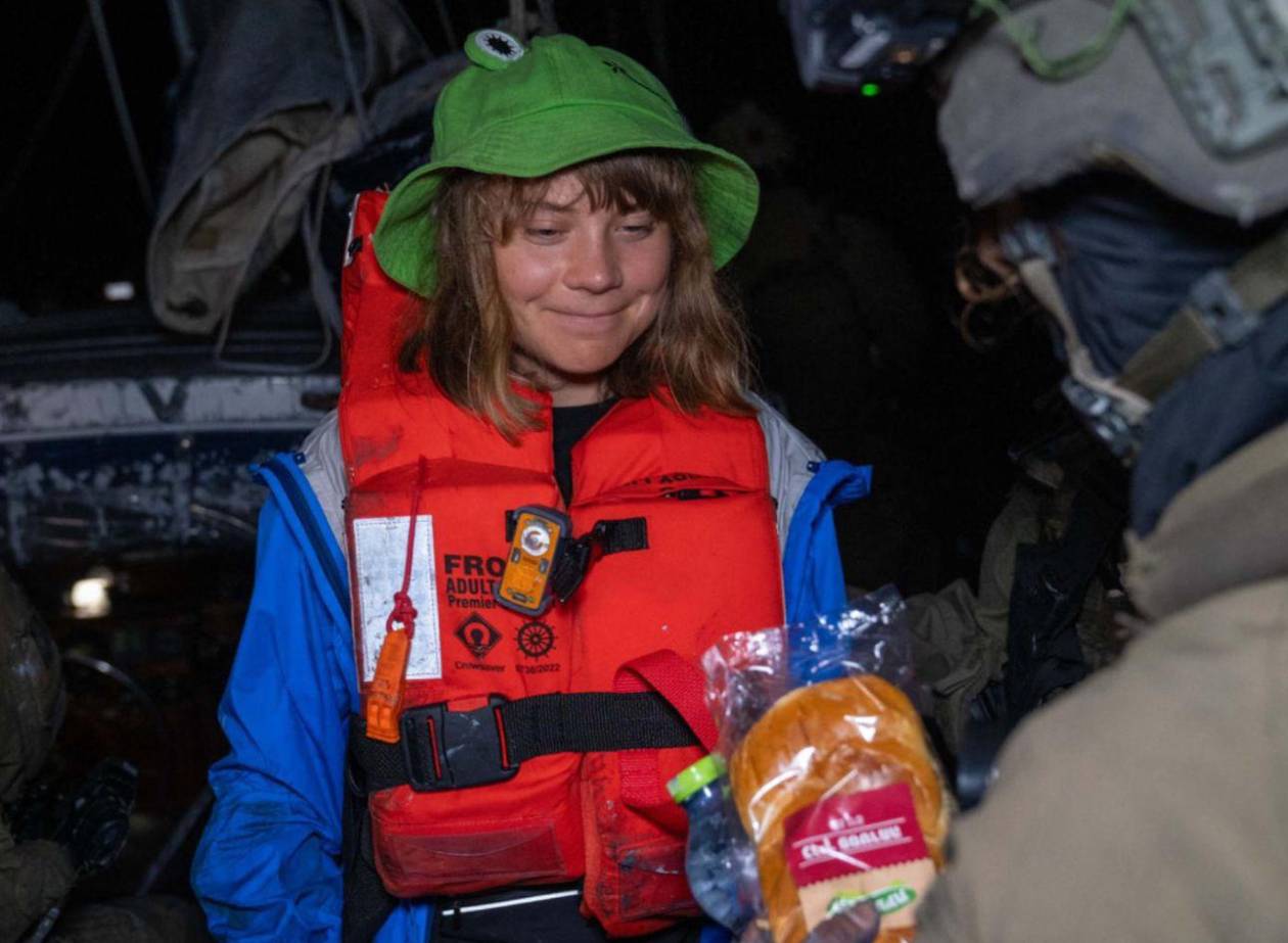 Greta Thunberg denuncia secuestro ilegal tras bloqueo de su Flotilla de la Libertad