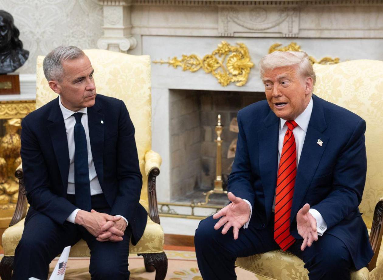 Carney le dice a Trump que Canadá no está a la venta
