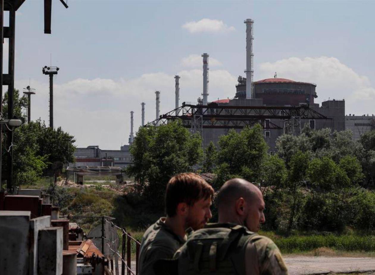 EEUU podría controlar la central nuclear de Zaporiyia, dice Zelenski
