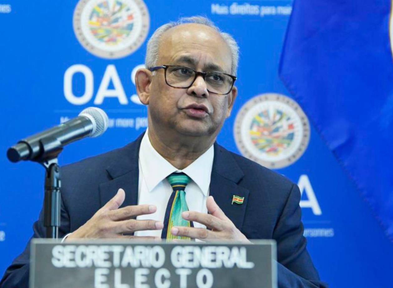 Rubio felicita a Ramdin y asegura que Venezuela, Cuba y Nicaragua son una “amenaza”