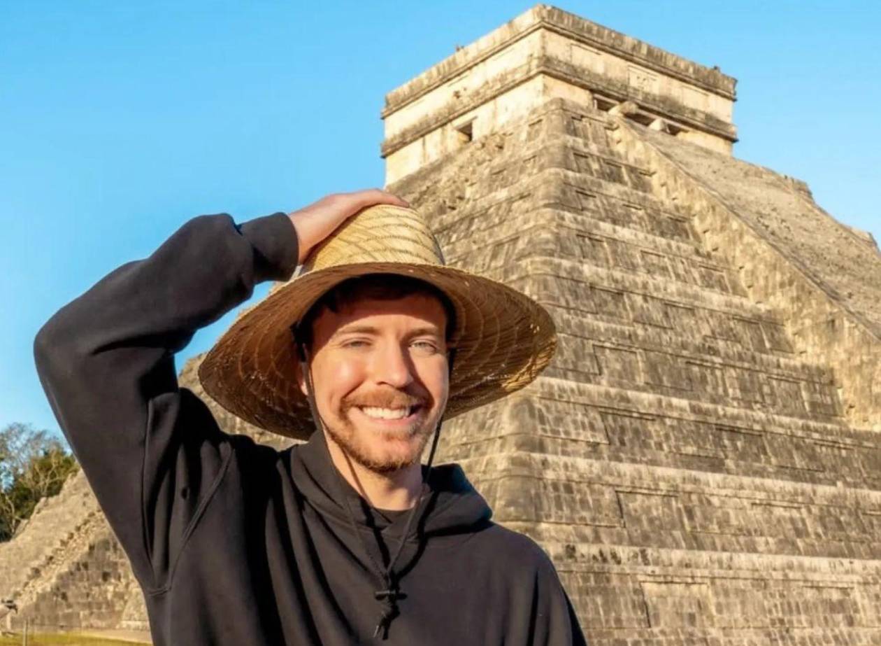 Sheinbaum responde al polémico video de MrBeast en zonas arqueológicas de México