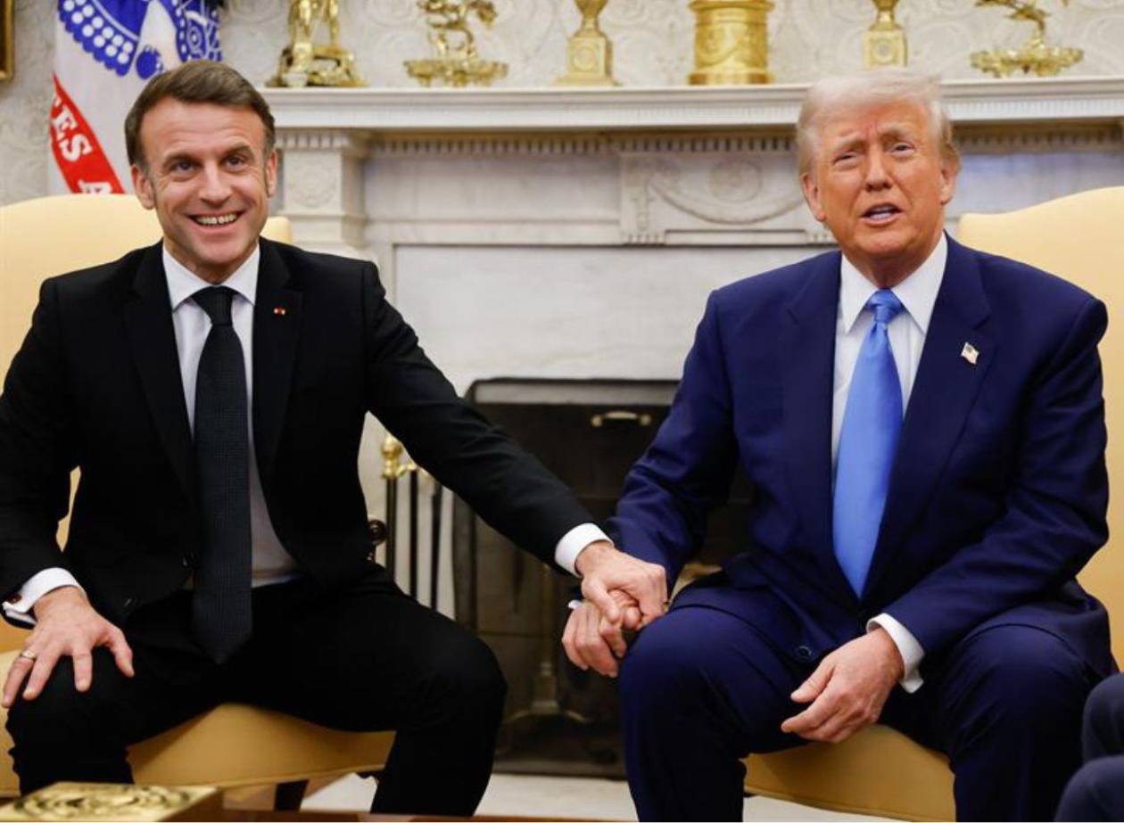 Macron hace de mediador entre Trump y Zelenski
