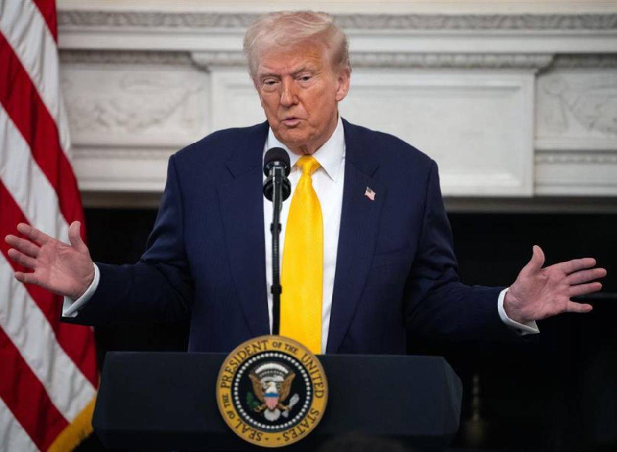 Trump desea al papa Francisco una pronta recuperación