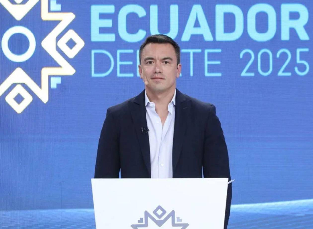 Noboa, el presidente 'milenial' que quiere marcar una época en Ecuador con mano dura