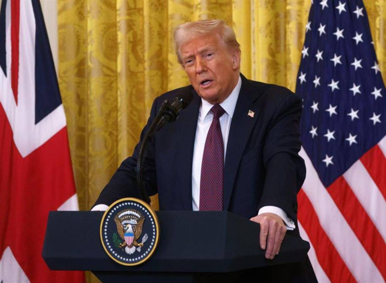 Trump dará esta noche su primer discurso ante el Congreso de su segundo mandato