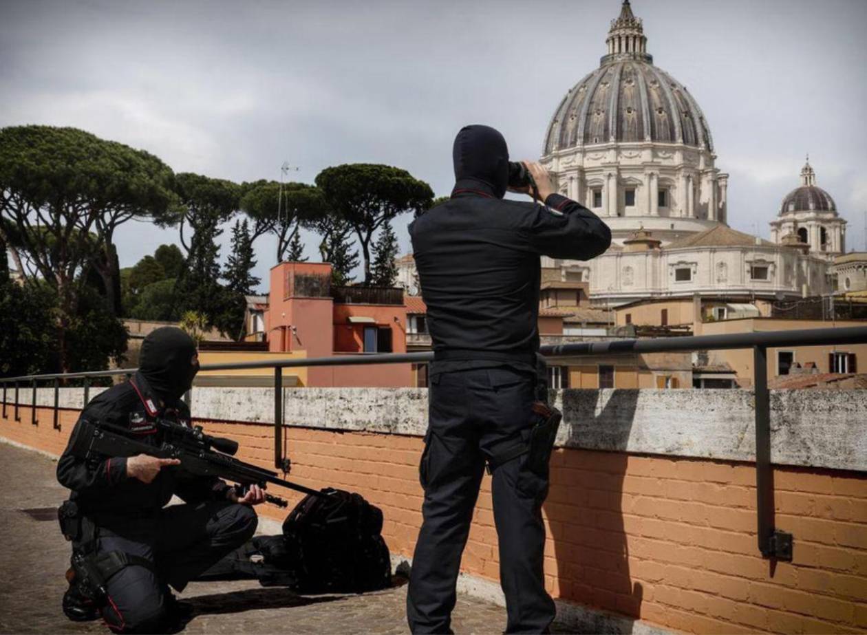 Roma refuerza la seguridad para el cónclave