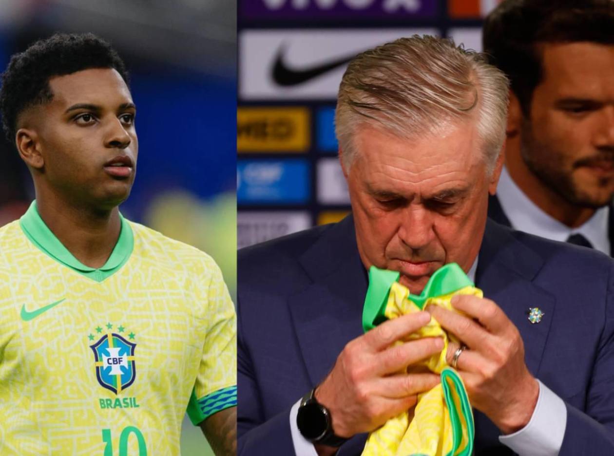 Rodrygo le hizo curiosa petición a Ancelotti tras su llegada a Brasil