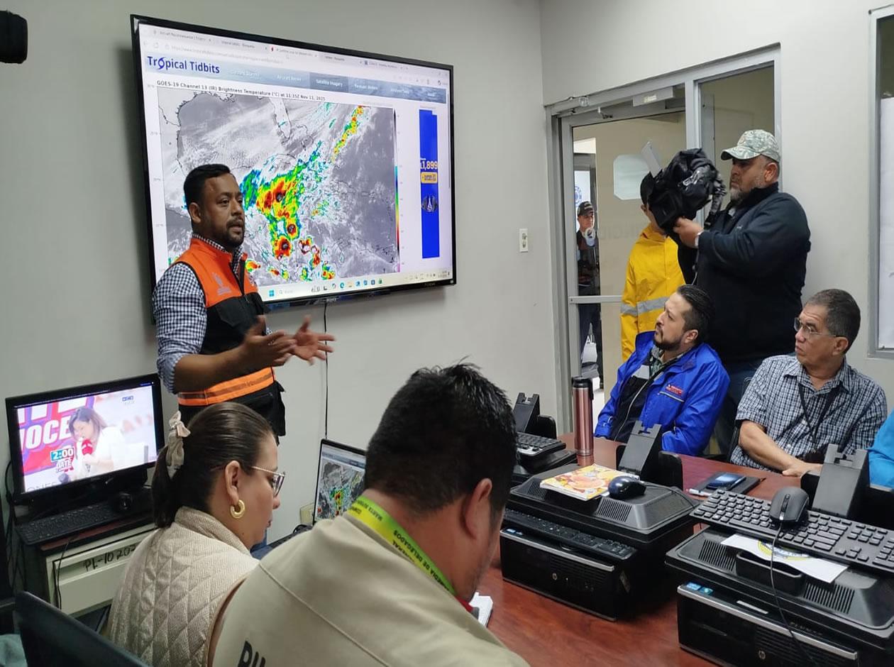 Habilitan albergues ante las lluvias por masa de aire frío en San Pedro Sula