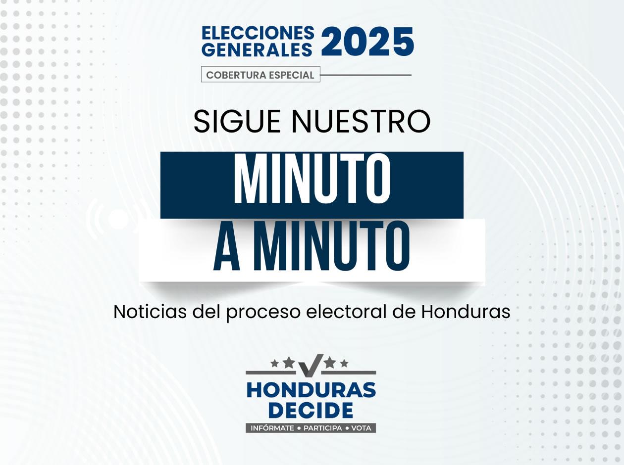 EN VIVO: Elecciones Honduras 2025 hoy domingo 30 de noviembre