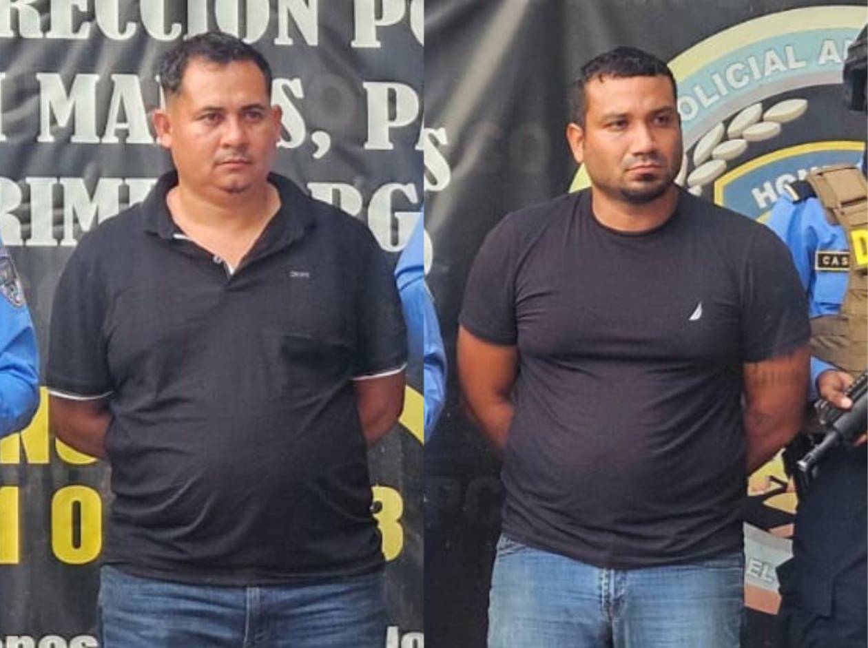 Caen Trump y Moreno con cargamento en Choloma