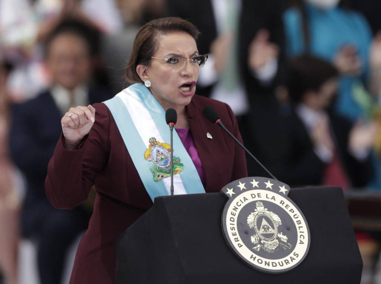 Xiomara Castro habla tras mensaje de Trump sobre indulto a Juan Orlando Hernández