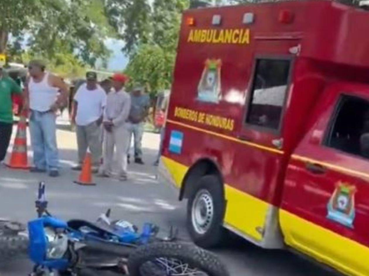 Hombre muere en choque de motocicletas en Potrerillos; era padre de cuatro niños