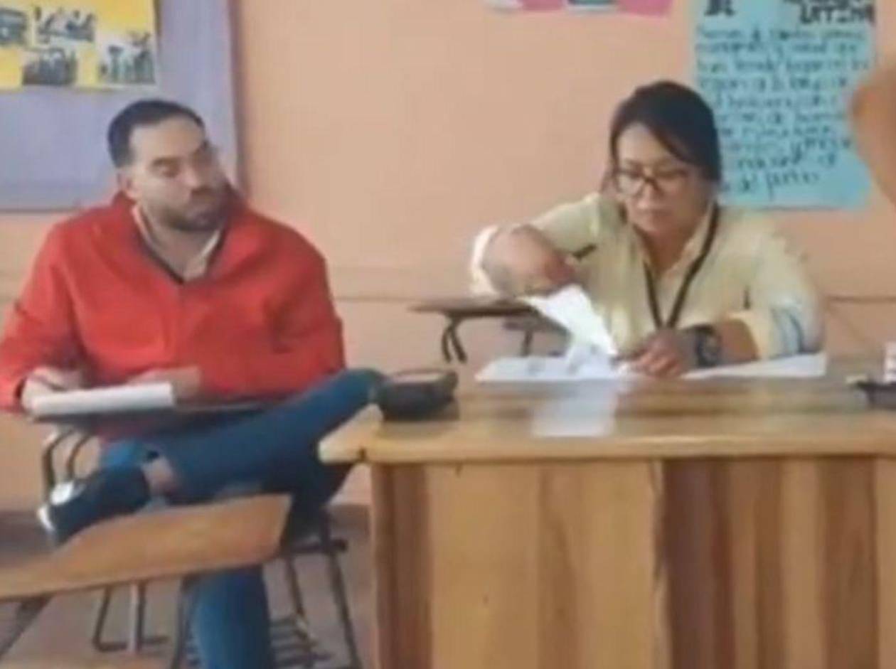 Jorge Cálix participa como miembro de mesa en Olancho