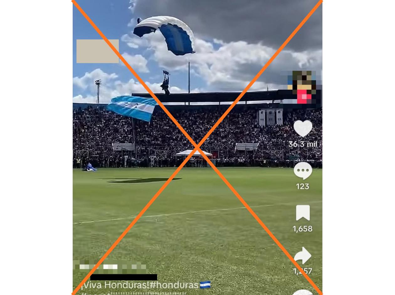 Captura de pantalla a una publicacion de Tik Tok hecha el 16 de septiembre de 2026