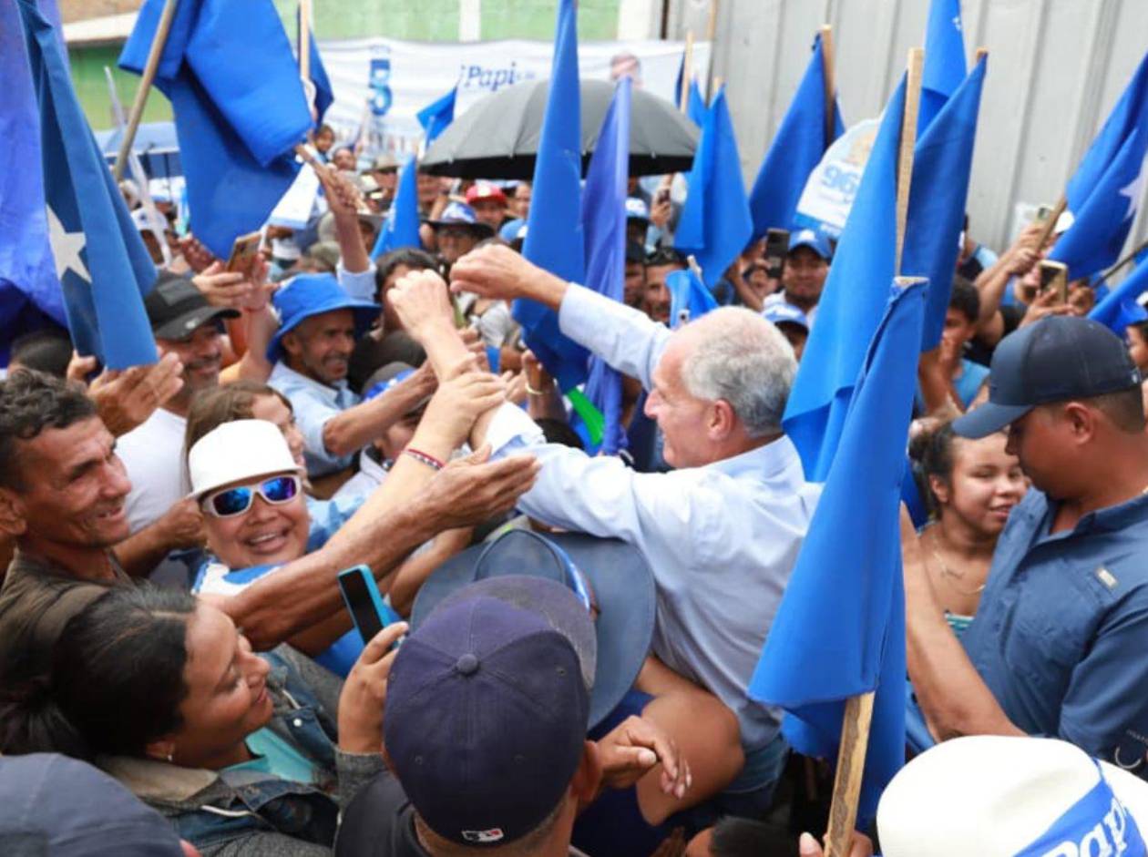 Nasry Asfura en El Porvenir: pide defender el voto y llama a no confiarse