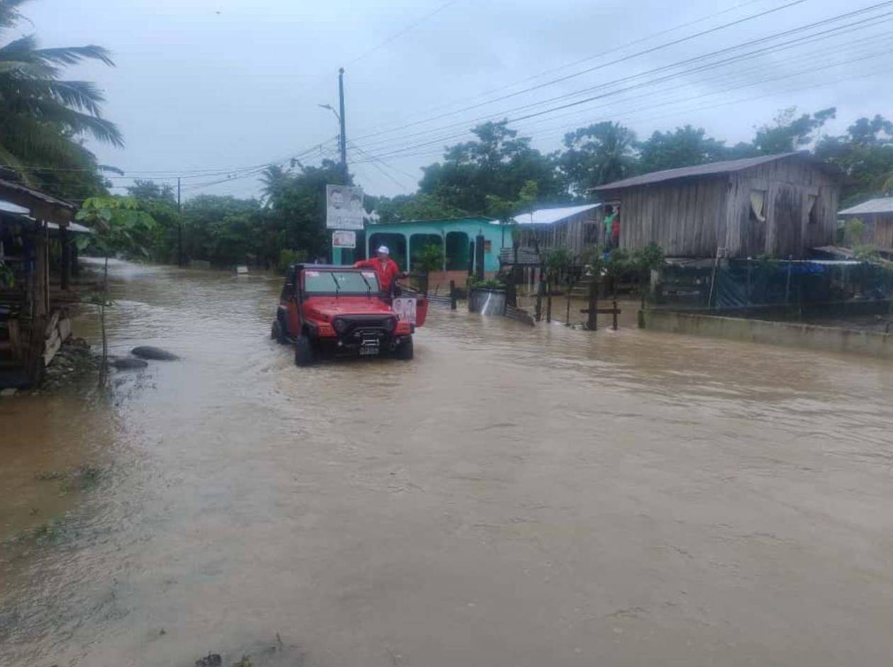 Lluvias en Honduras: Atlántida y Colón seguirán en alerta roja por 24 horas