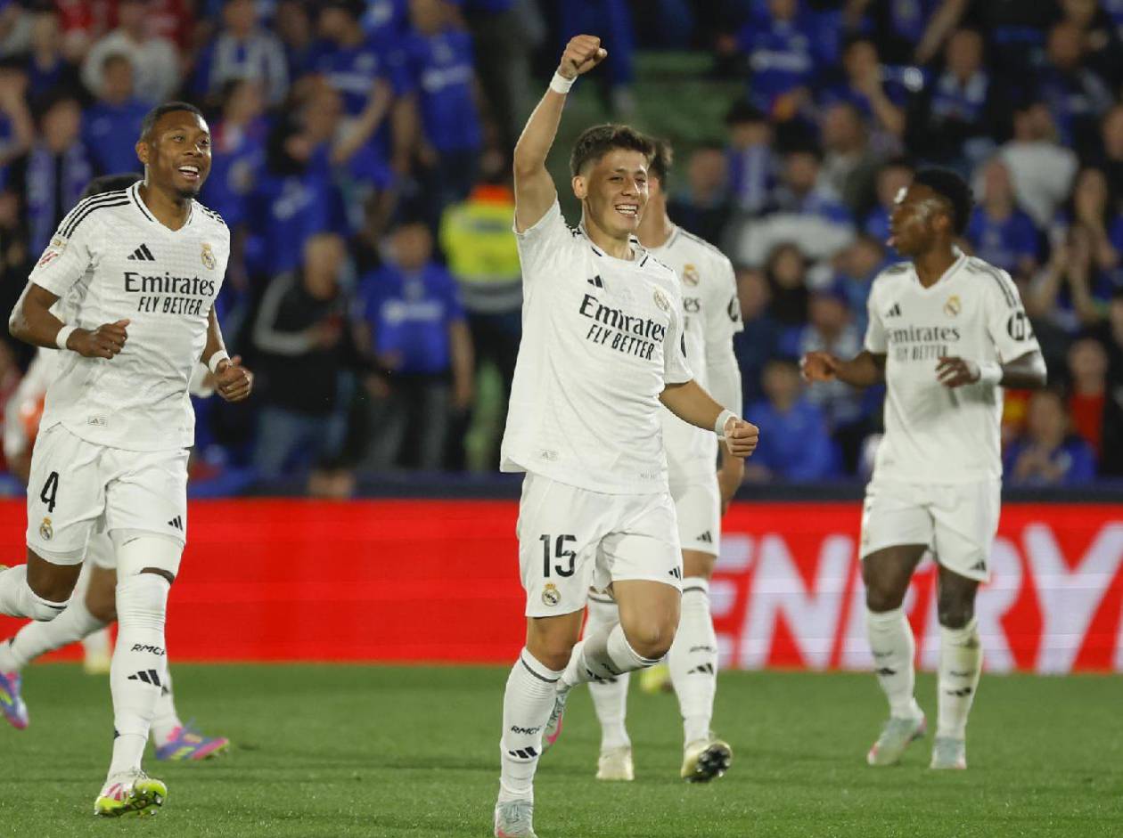 Real Madrid sufre para vencer a Getafe y acorta distancia con Barcelona