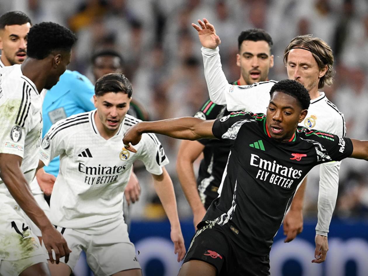 Arsenal no solo dejó sin Champions al Real Madrid: Le quita jugador