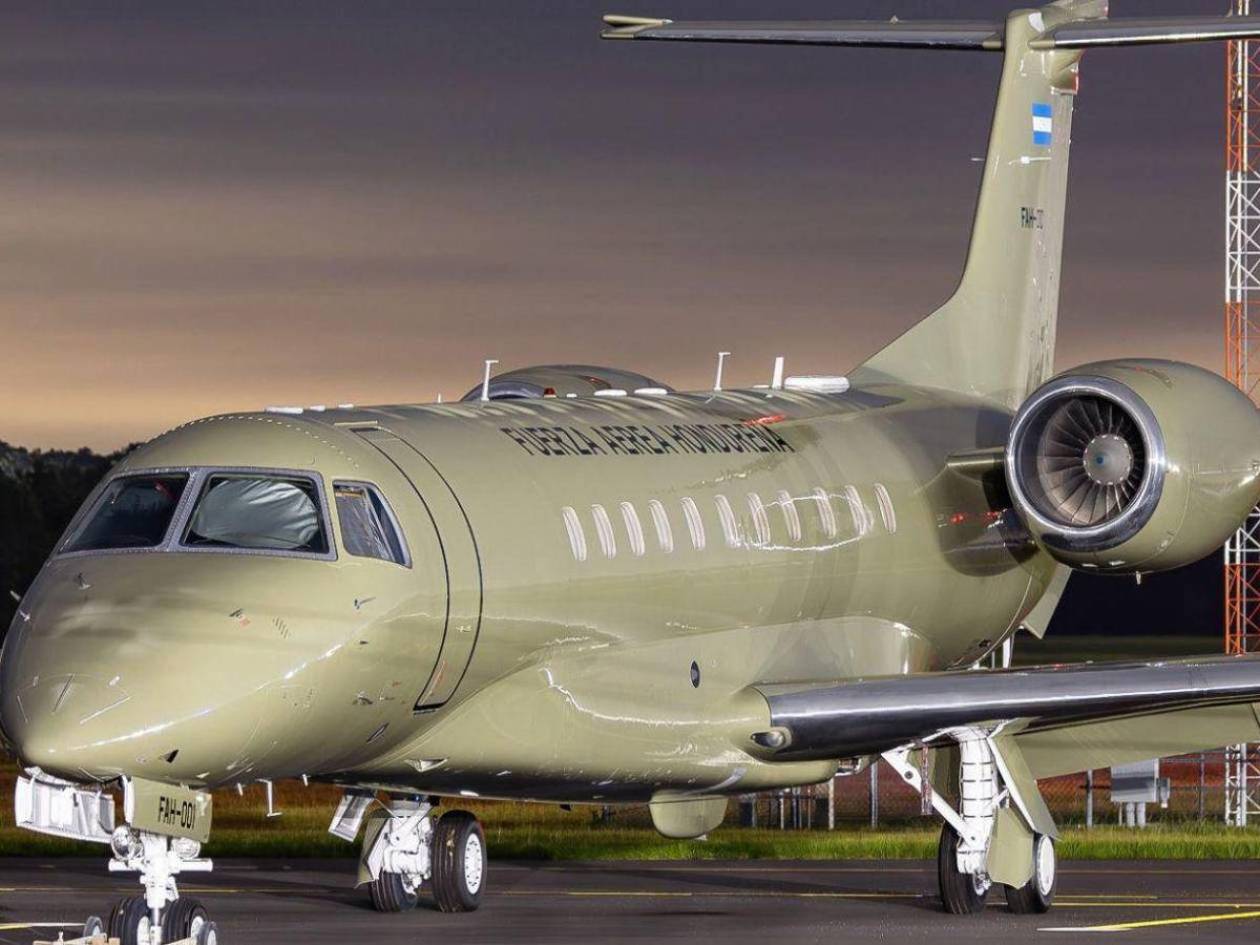 Esta fotografía no corresponde al interior del avión presidencial tras su mantenimiento