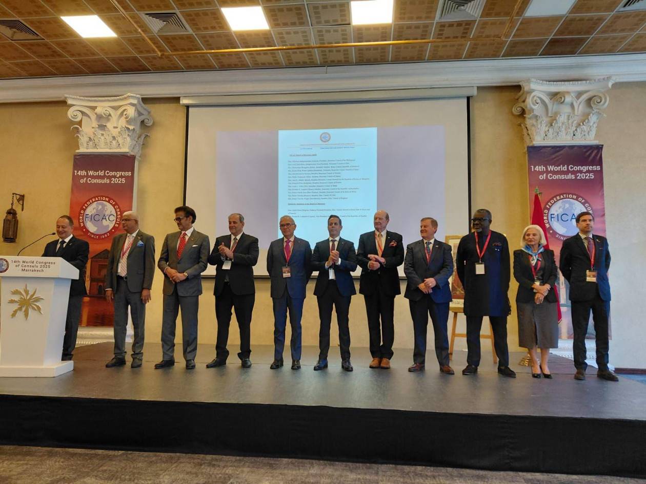 Karim Qubain es reelecto director de la Federación Mundial de Cónsules