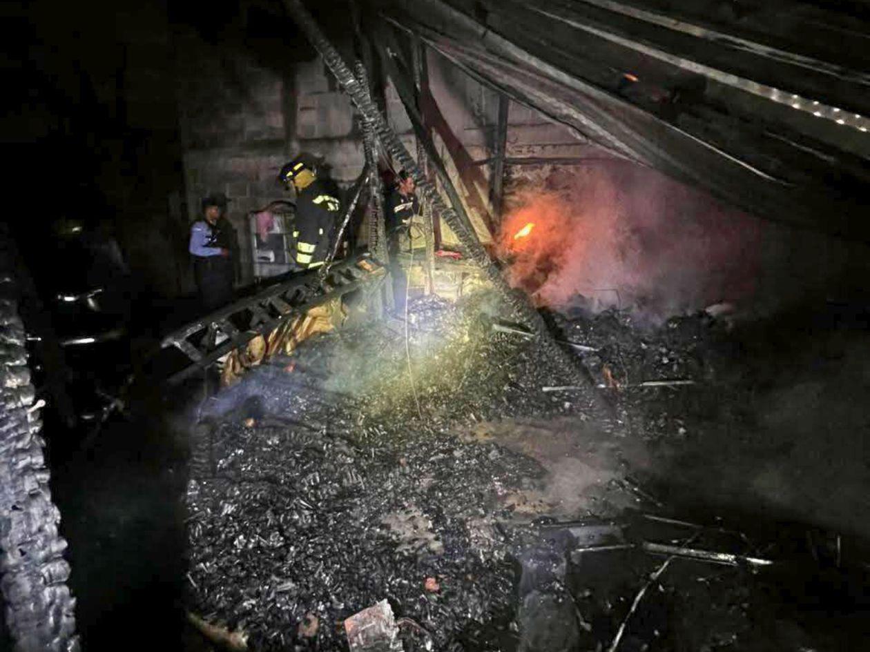 Trágico: hermanitos mueren en un incendio en Tegucigalpa