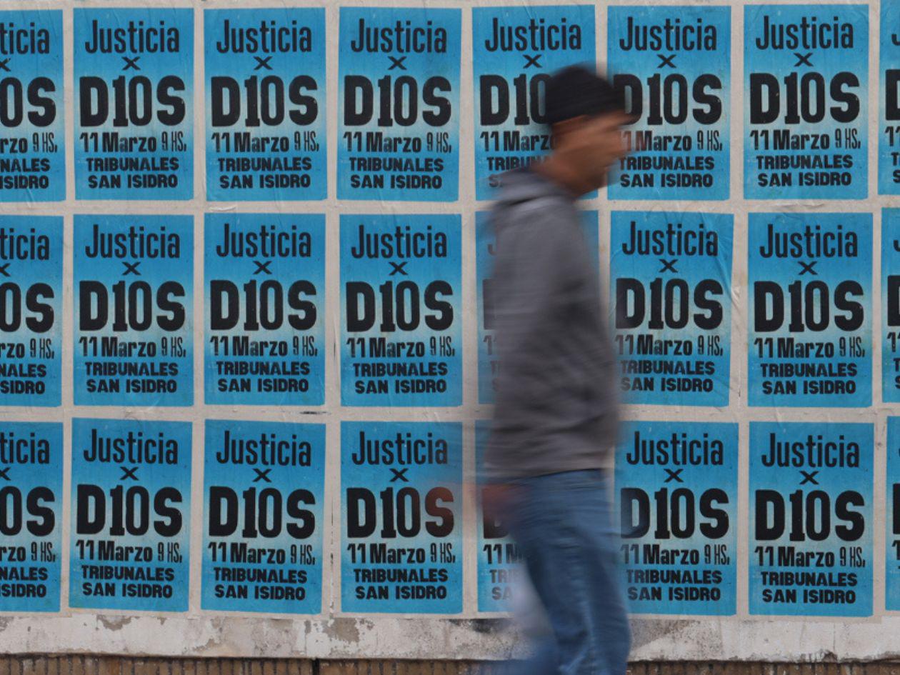 Se estrena serie documental sobre el juicio anulado por la muerte de Diego Maradona