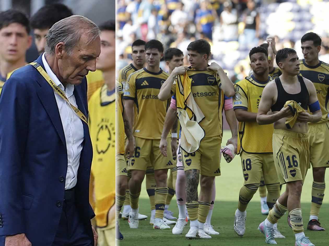 Entrenador de Boca Juniors señala al culpable de la eliminación en el Mundial de Clubes