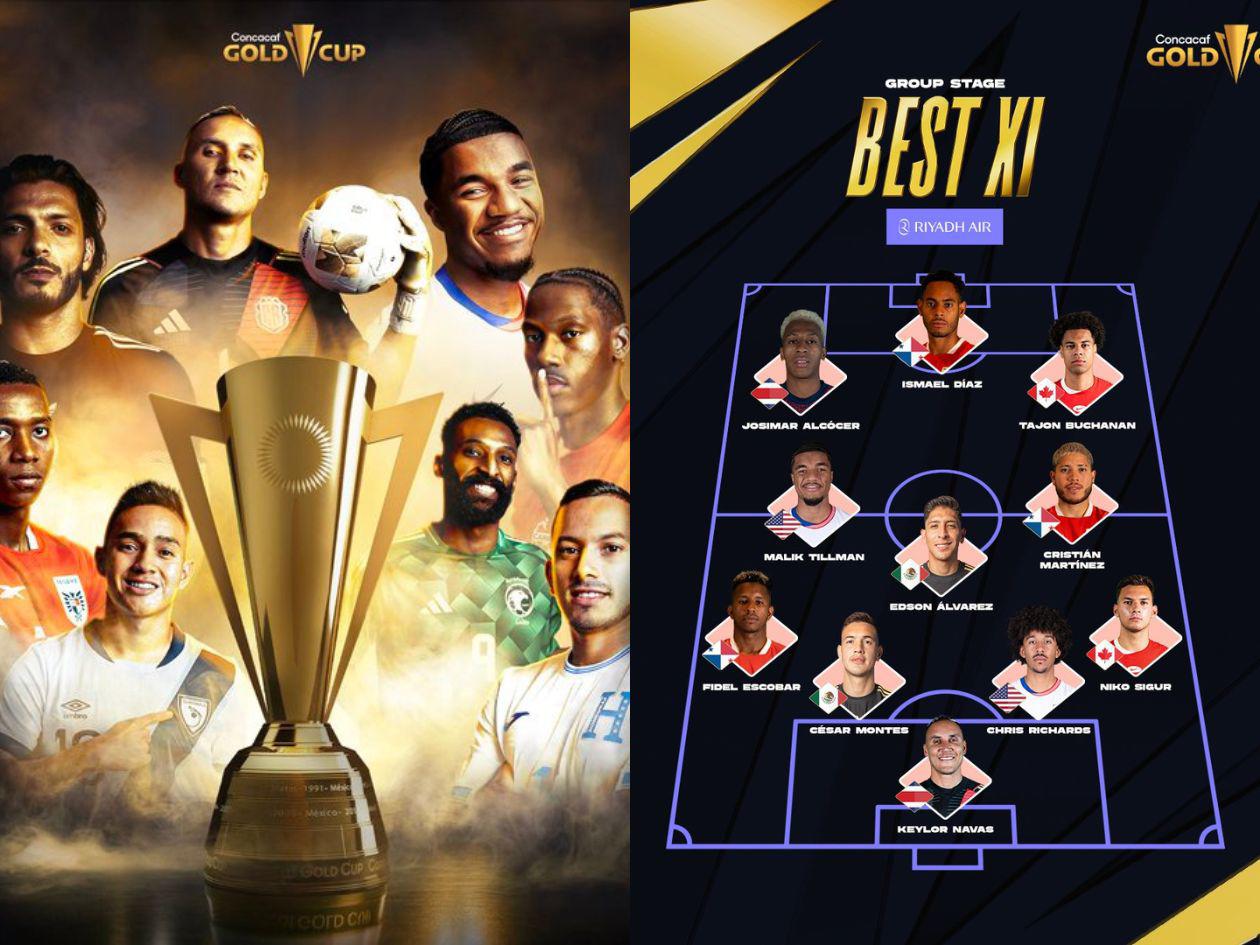 Concacaf revela el 11 ideal de la jornada 3 de la Copa Oro 2025