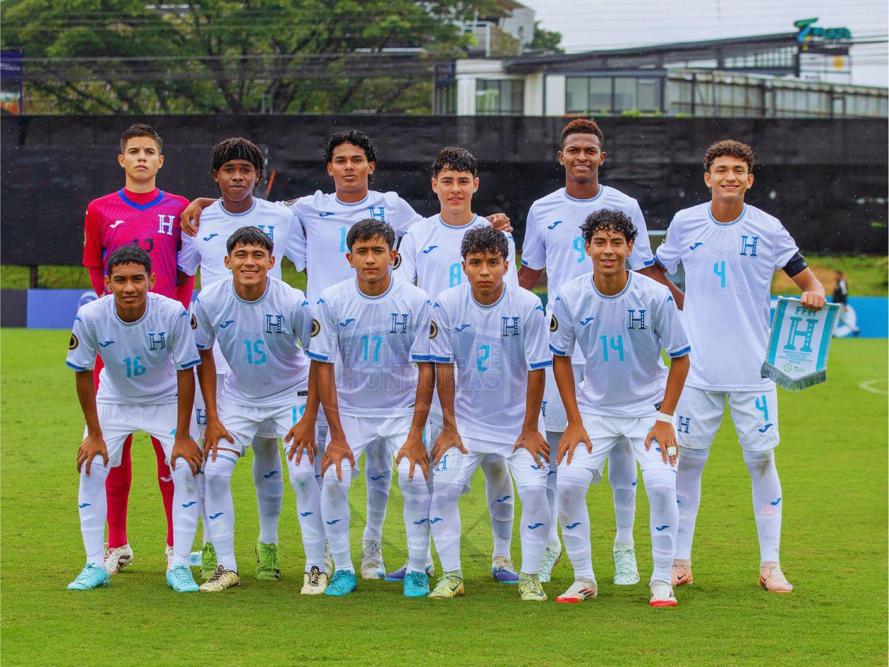 Honduras cae ante México en el Campeonato Sub-15 de la Concacaf
